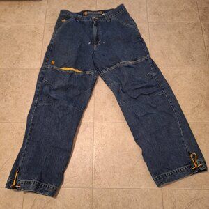JNCO Mesh Knee Pocket Jeans